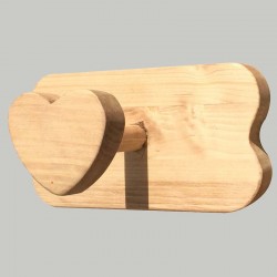 Porte Manteau 1 Patère Bois