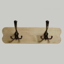 Porte Manteau 2 Patères Métal