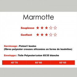 Oreiller Synthétique MARMOTTE