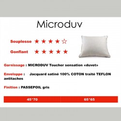 Oreiller Synthétique MICRODUV